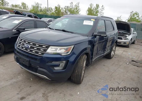 2016 Ford Explorer Xlt из США, поврежденный, VIN 1FM5K8D83GGB40894